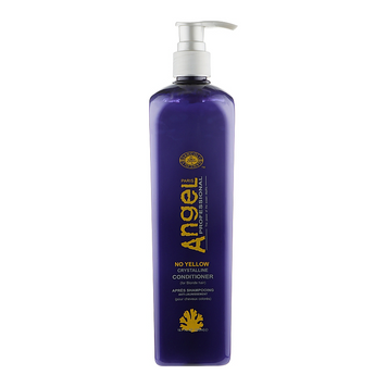 ANGEL PROFESSIONAL No Yellow Crystalline Conditioner AMB-302-3 Angel Кондиціонер для нейтралізації жовтого пігменту 1000мл 9360 фото