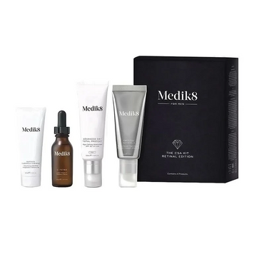 Medik8 The CSA Retinol Edition for Men (Surface Radiance Cleanse 40 мл; C-Tetra 30 мл; Advanced Day Total Protect 50 мл; Intelligent Retinol 3TR 15 мл) 2392 фото