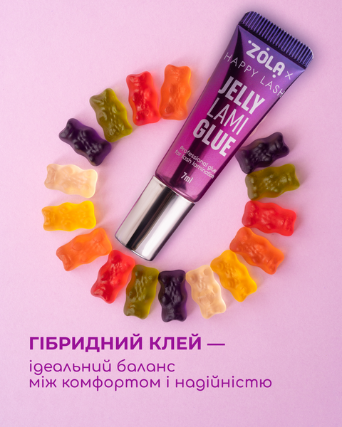 ZOLA x Happy Lash Клей для ламінування Jelly Lami Glue 7 мл 106538 фото
