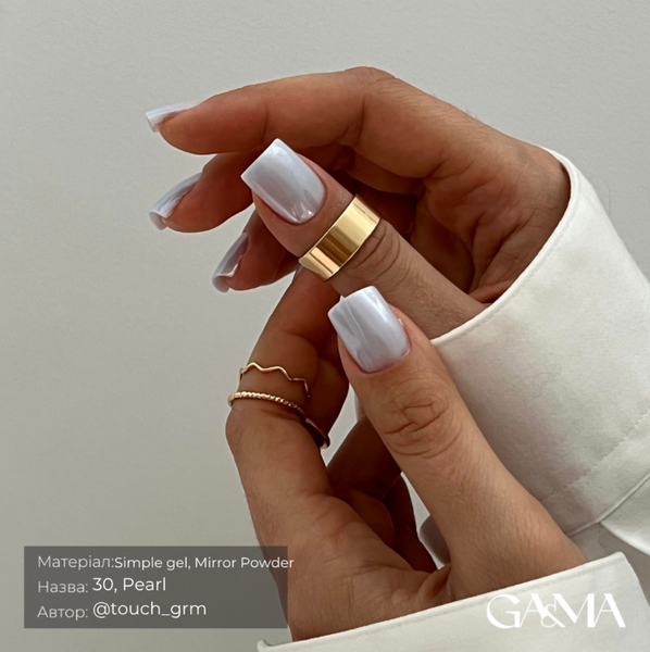 GA&MA Simple gel 030 Akvamarynovyy / Сімпл гель 030 Аквамариновий 30 мл 71703 фото