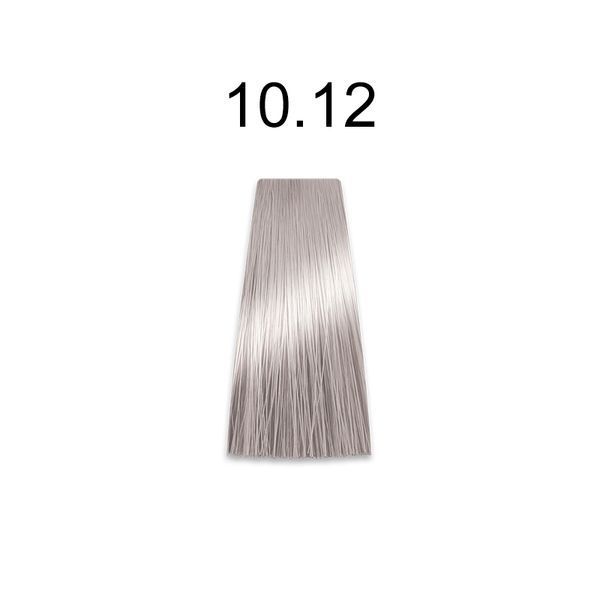 KAARAL BACO COLOR COLLECTION аміачна фарба №10.12 100 мл дуже світлий блондин попелясто-фіолетовий 65186 фото
