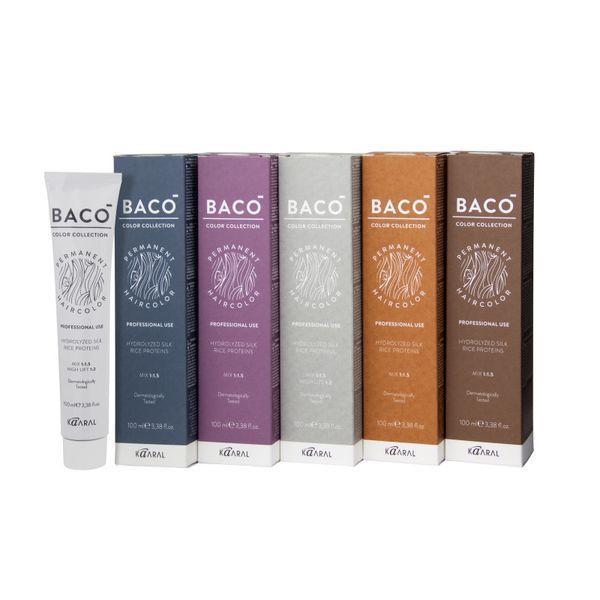 KAARAL BACO COLOR COLLECTION аміачна фарба №10.12 100 мл дуже світлий блондин попелясто-фіолетовий 65186 фото