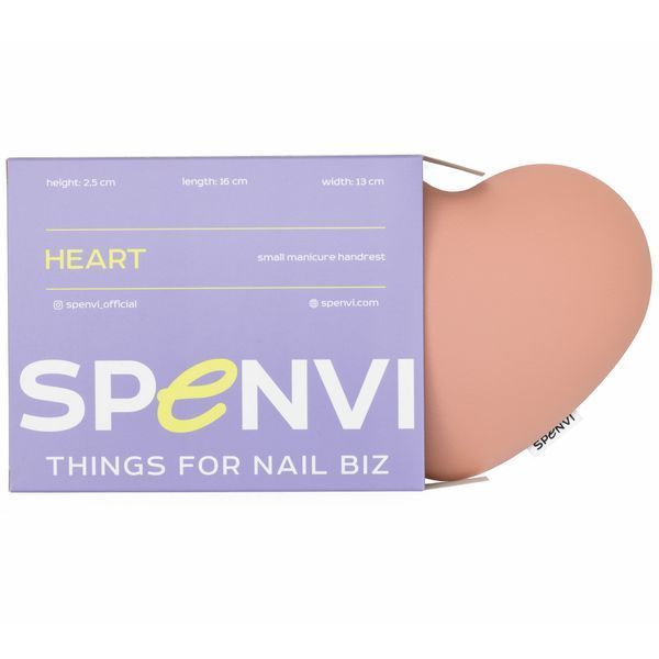SPENVI Подушка під лікоть для манікюру Heart Light pink 35831 фото