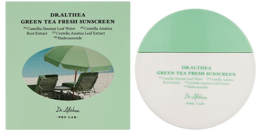 Dr.Althea Сонцезахисний крем з екстрактом зеленого чаю освіжаючий Green Tea Fresh Sunscreen, 45 мл 102953 фото