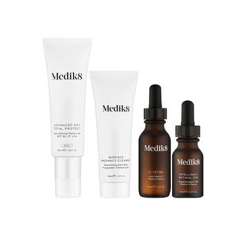 Medik8 The CSA Retinol Edition (Surface Radiance Cleanse 40 мл; C-Tetra 30 мл; Advanced Day Total Protect 50 мл; Intelligent Retinol 3TR 15 мл) 2387 фото