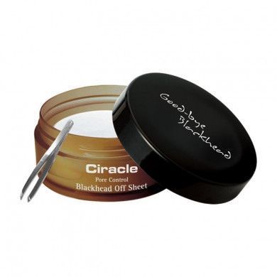 Серветки для видалення чорних цяток Ciracle (Good-Bye Blackhead Pore Control  Blackhead Off Sheet), 50 мл  2959110631438 фото