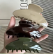 Зажим для волосся зелений Barrette 73010 фото 3