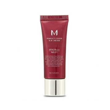 Missha ВВ крем з ідеальним покриттям Missha M Perfect Cover BB Cream SPF42 PA+++ (№21) 20 ml 9679 фото