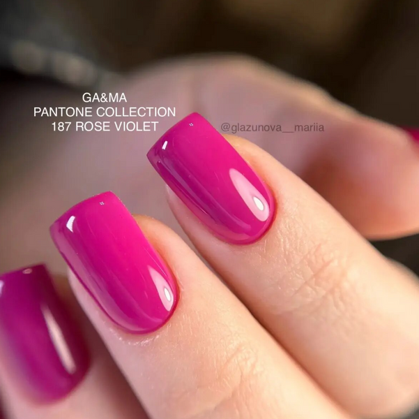 GA&MA Pantone collection Rose Violet 187 / Пантон колекція рожево-фіолетовий 10 мл 64469 фото
