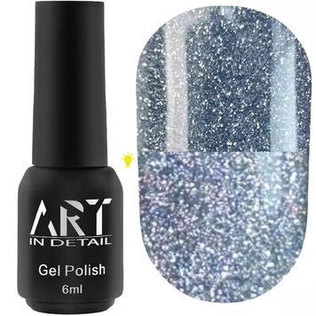 ART Гель-лак світловідбивний Flash Gel Polish №FG004, 6 мл 20310 фото