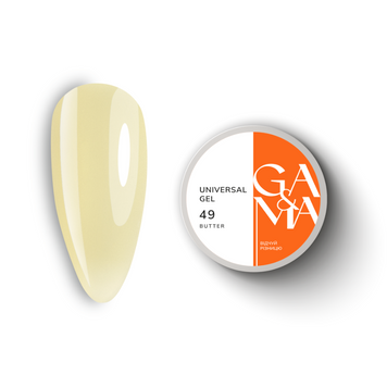 GA&MA Universal Gel 49 Butter Універсальний гель 49 Масло 15 мл 72279 фото
