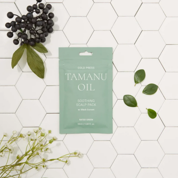 RATED GREEN Заспокійлива маска з маслом таману для волосся Tamanu Oil, 50 мл 112485 фото
