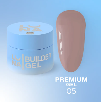 LUNAmoon Гель для нарощування Premium Gel №5 30ml 105144 фото