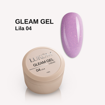 LUKUM Gleam Gel Lila 04, 15 ml 111545 фото