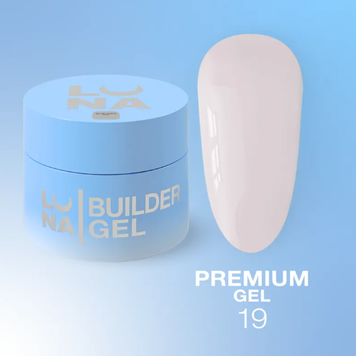 LUNAmoon Гель для нарощування Premium Gel №19 30ml 16760 фото