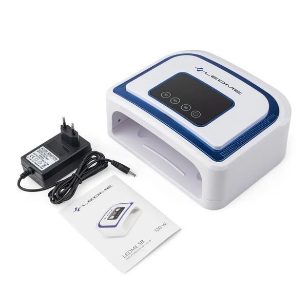 BUCOS LEDME 5В 120W BLUE Лампа для манікюру з акумулятором 34095 фото
