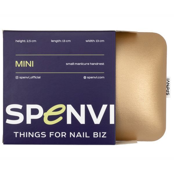 SPENVI Подушка під лікоть для манікюру Mini Gold 35816 фото