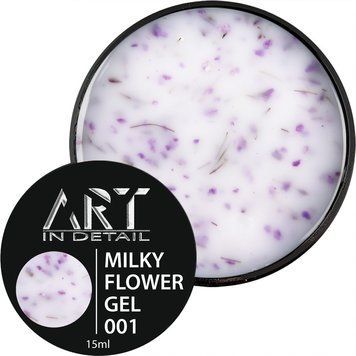 ART Milky Flower Gel 001 15 мл 71870 фото