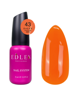 EDLEN Cover base Neon №43 9 ml 52217 фото