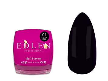 EDLEN Line Gel No Wipe Ulta Black №01 5 ml 119414 фото