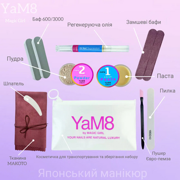 Magic Girl Набір для японського манікюру від Magic Girl Small Set 65070 фото