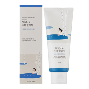 ROUND LAB Birch Juice Moisturizing Cleanser 150 ml
Зволожуючий гель для очищення шкіри з березовим соком 27570 фото
