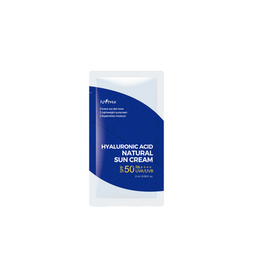 Isntree Тестер крему сонцезахисного Isntree Hyaluronic Acid Natural Sun Cream SPF 50+ PA++++ 2 ml 34225 фото