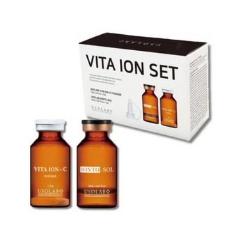 USOLAB Освітлювальний антивіковий набір з вітаміном С Vita ION Set, 20 мл + 1.5 г 112300 фото