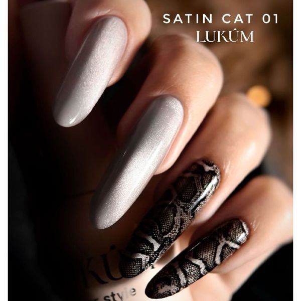 LUKUM Gel Polish Satin Cat 01 10 ml 73076 фото