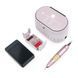 BUCOS Nail Drill X3 PRO LIGHT PINK (65W/35000 об.) Фрезер для манікюру + український посібник 26830 фото 4