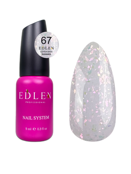 EDLEN Cover base Shimmer №67 9 ml 52241 фото