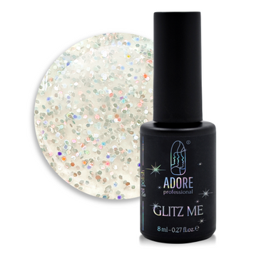 ADORE Гель-лак Glitz Me Gel Polish Glimmer 8ml GM-02 37215 фото