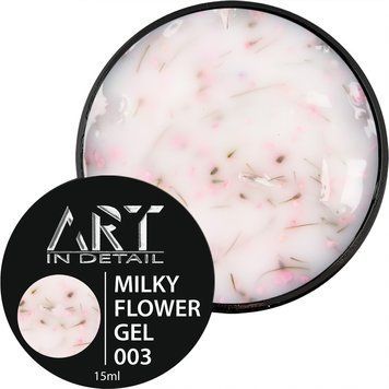 ART Milky Flower Gel 003 15 мл 71872 фото