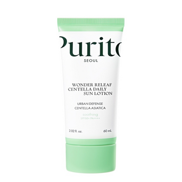 PURITO SEOUL Сонцезахисний лосьйон з центеллою Wonder Releaf Centella Daily Sun Lotion SPF50+ PA++++, 60 мл 115529 фото
