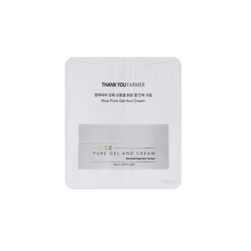 THANK YOU FARMER Rice Pure Gel And Cream ТЕСТЕР 65117 фото