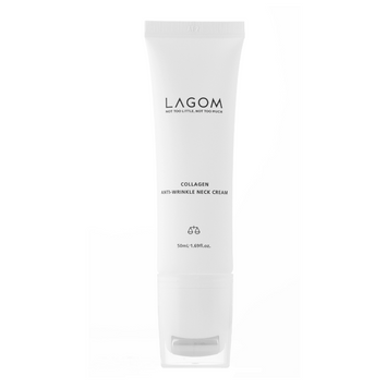 LAGOM Антивіковий крем для шиї Collagen Anti-Wrinkle Neck Cream, 50 мл 107355 фото