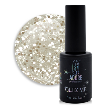 ADORE Гель-лак Glitz Me Gel Polish 8ml Glitter GM-03 37216 фото