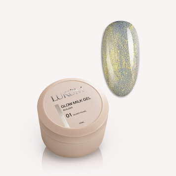 LUKUM Glow Milk Gel 01&ndash; Free HEMA / TPO, 30 ml 102812 фото