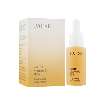 Paese Висвітлююча Сироватка для обличчя проти пігментації Brightening Serum Vitamin C 10% Paese 15ml 36959 фото