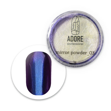 ADORE Пудра для втирання з ефектом дзеркала Mirror Powder 1g №03 37563 фото