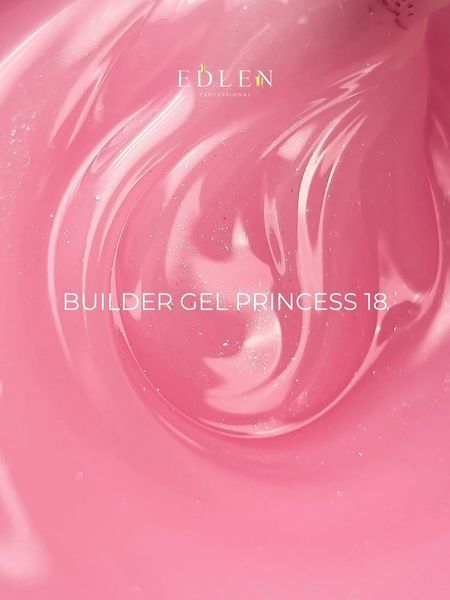 EDLEN Builder gel Princess №18 15 ml 59745 фото