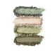 Paese Компактна Палітра тіней для повік Eyeshadows Palette 4in1 Daily Vibe Paese 5,5g (02) military vibe 36879 фото 2