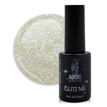 ADORE Гель-лак Glitz Me Gel Crystal Polish 8ml GM-04 37217 фото