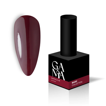 GA&MA Basic collection 048 marsala / Базова колекція 048 марсала 10 мл 48866 фото