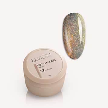 LUKUM Glow Milk Gel 02&ndash; Free HEMA / TPO, 30 ml 102813 фото