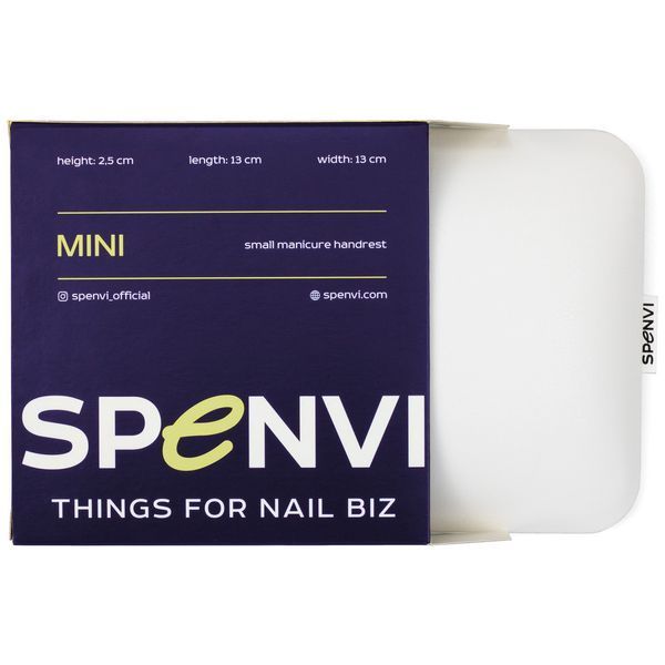 SPENVI Подушка під лікоть для манікюру Mini White 35808 фото