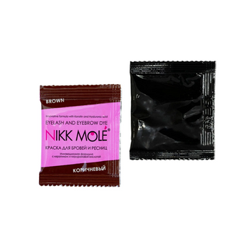 NIKK MOLE КОРИЧНЕВИЙ, САШЕ Тone Brown, in sachet 5ml УЦІНКА 112772 фото