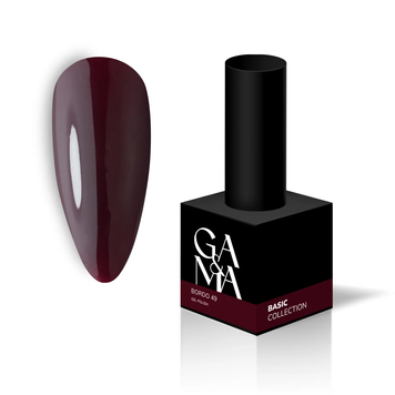 GA&MA Basic collection 049 bordo / Базова колекція 049 бордо 10 мл 48867 фото