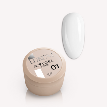 LUKUM Acry Gel Nudge 01, 10 ml 70832 фото