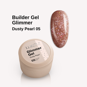 LUKUM Glimmer Gel Dusty Pearl 05, 15 ml 113850 фото